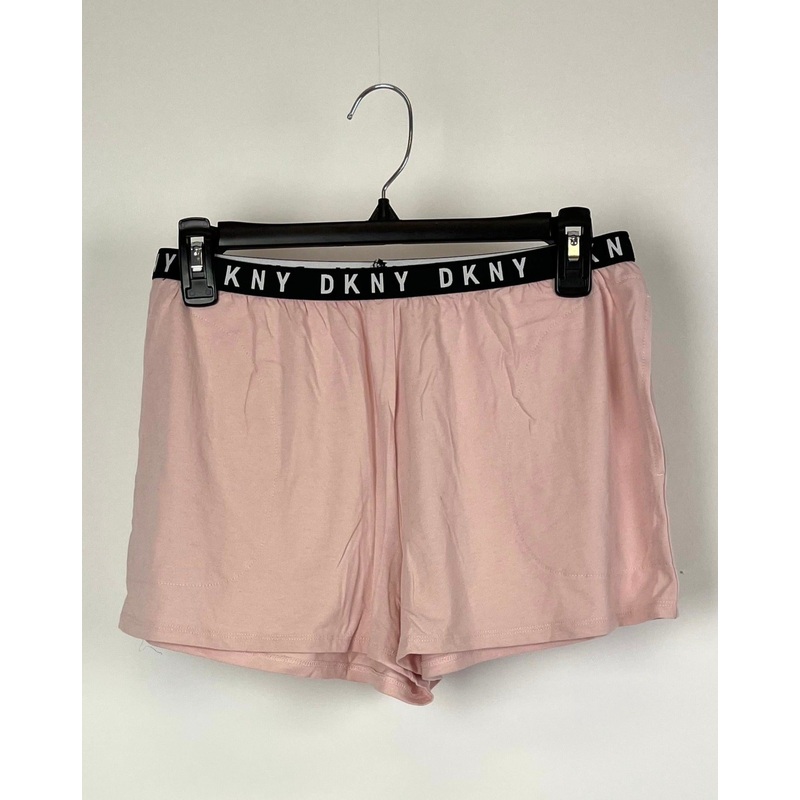 Light Pink Logo Sleep Shorts – Small