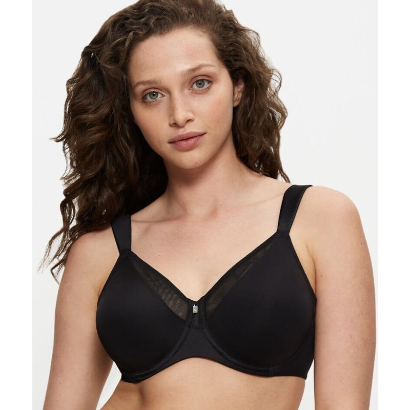 Triumph True Shape Sensation Minimiser Underwire Bra  – Black 32C