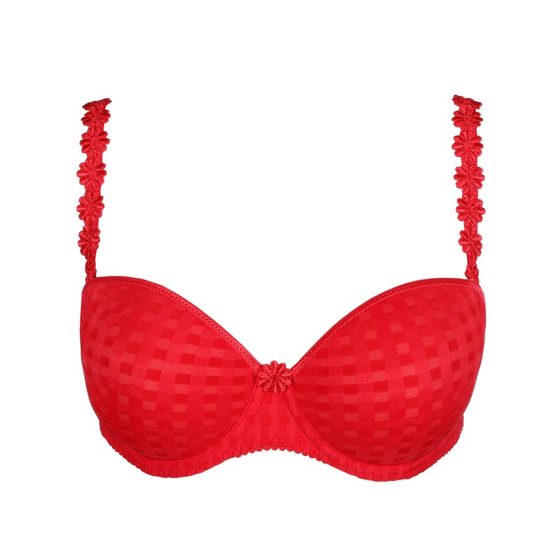Avero Scarlet Padded Bra Strapless Scarlet 32A