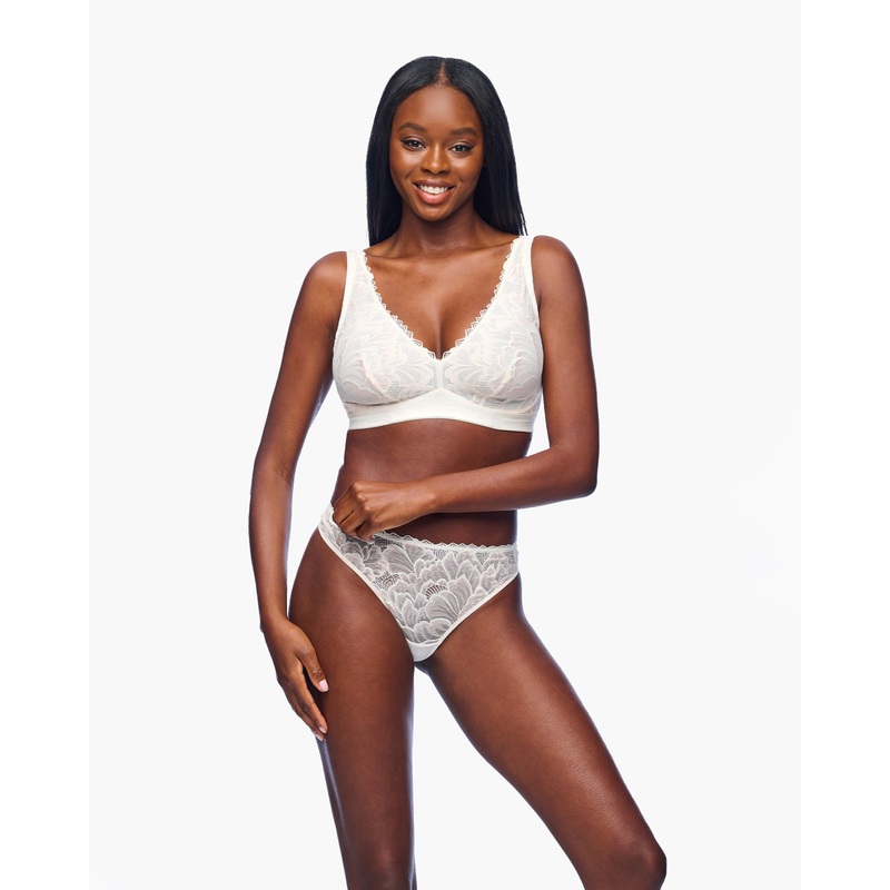 Bralette Galbe MoonIvory/Pink Lilly XS