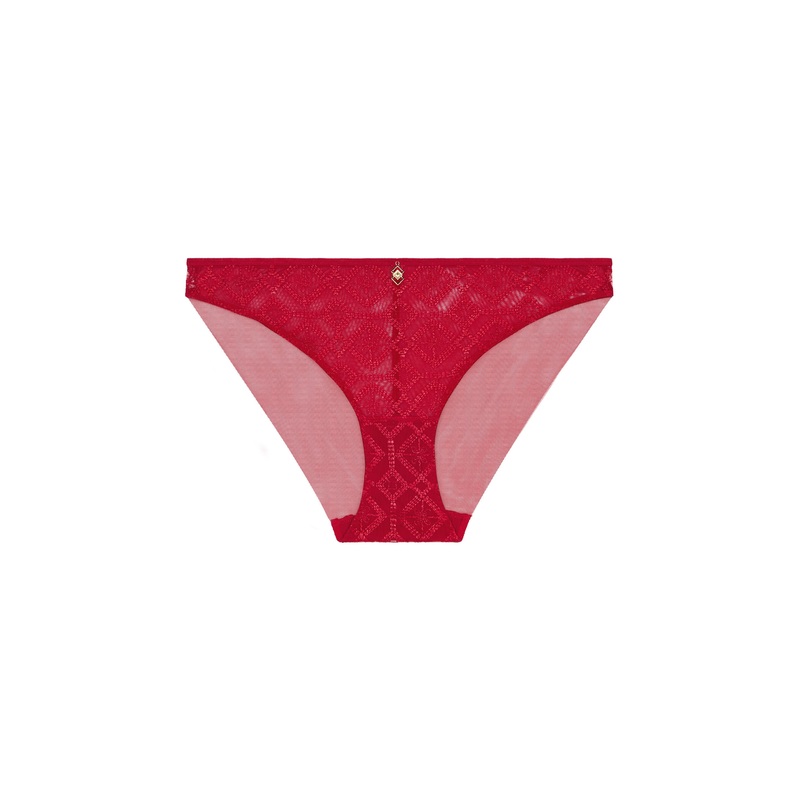 Sense Of Illusion Red Berry Brazilian Brief Red Berry XS