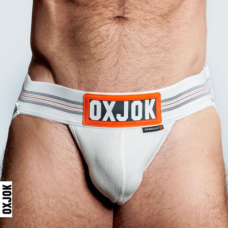Slingjock Upthrust Slider-Strap Jock White Snow – Xl