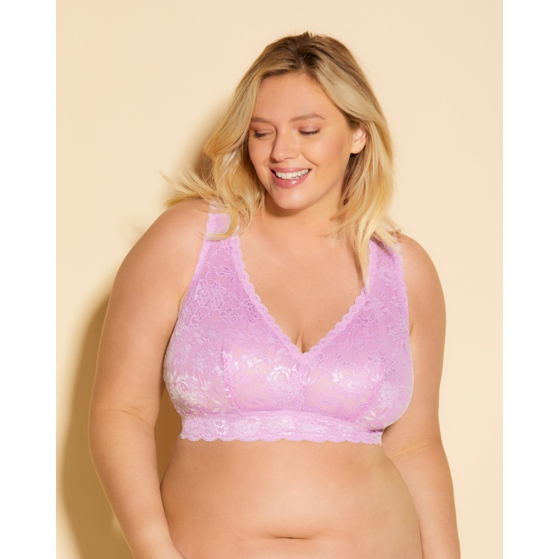 Ultra Curvy Racie Racerback Bralette Neela Flower XS