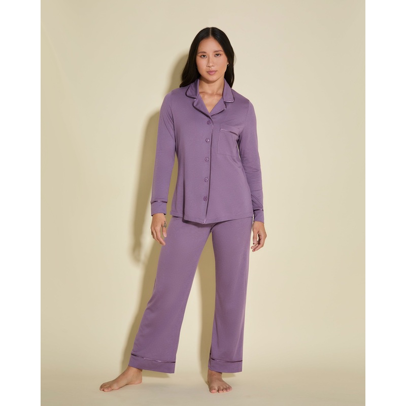 Conjunto De Pijama Petite Con Camisa De Manga Larga Y Pantalones Himalayan Sky/Himalayan Sky PS
