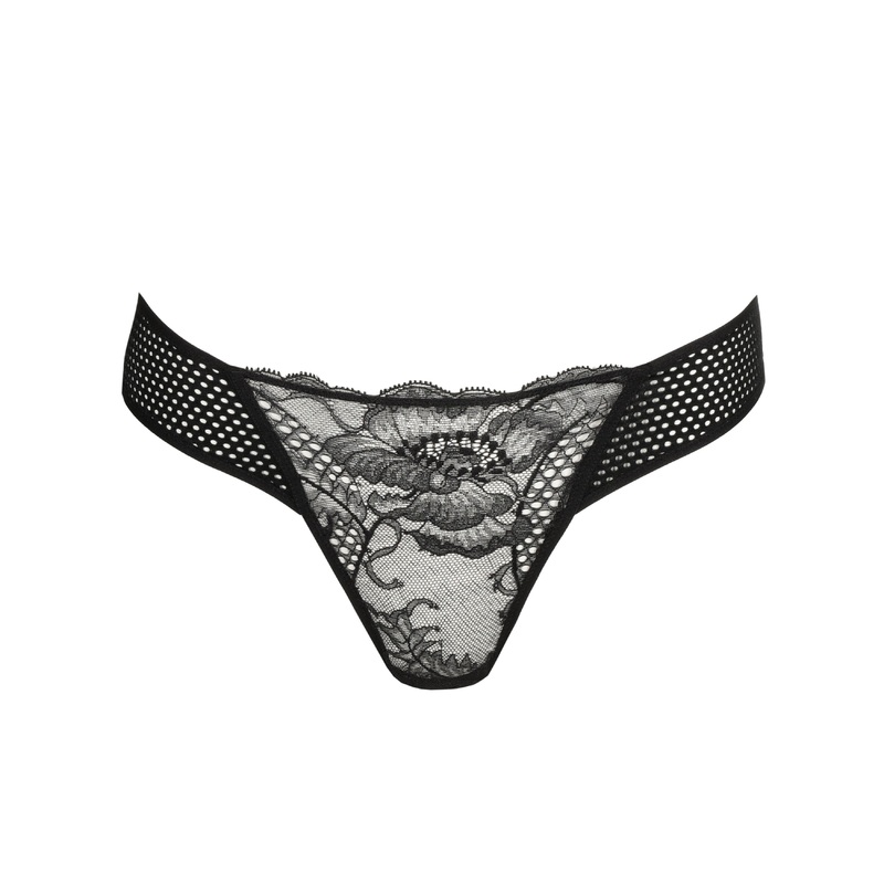 Lisa Black Thong Black XS
