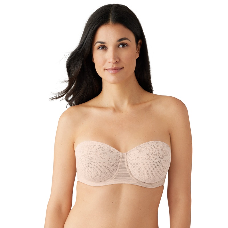 Visual Effects Strapless Minimizer – 854310 – Sand NEUTRAL 34C