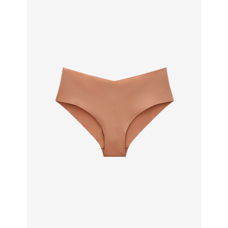 Zero Edge No-Show Cheeky mocha XS