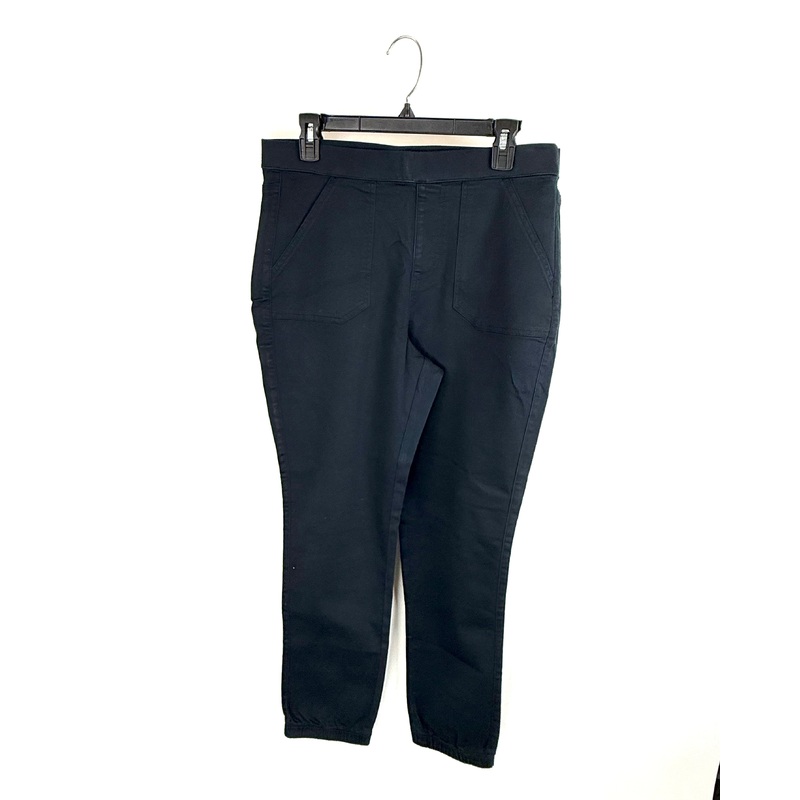 Black Stretchy Jean Jogger Pants – Size 12