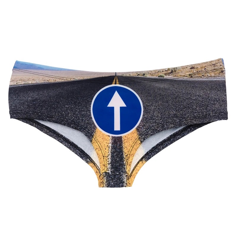 Keep Going Straight Panty One Size