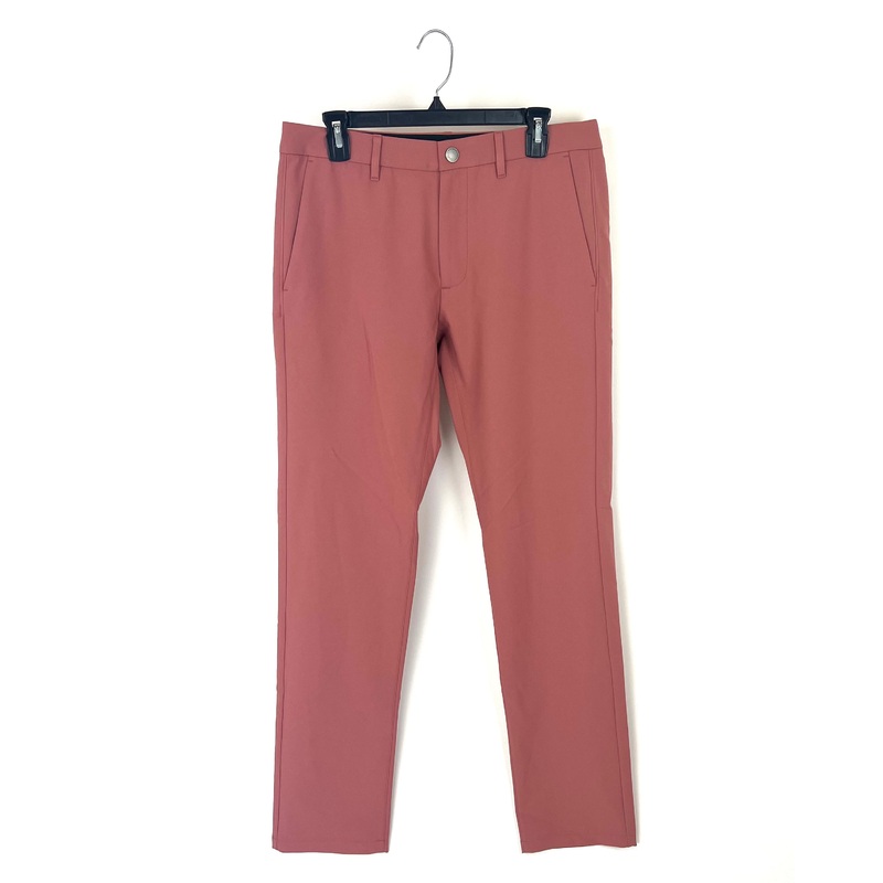 Mens Blush Pink Golf Pants – 32/32 – Various Fits 32/32 Slim