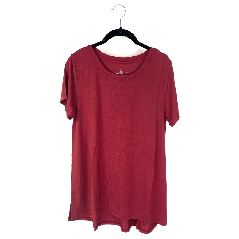 Red Short Sleeved Top – Size 6-8 Small