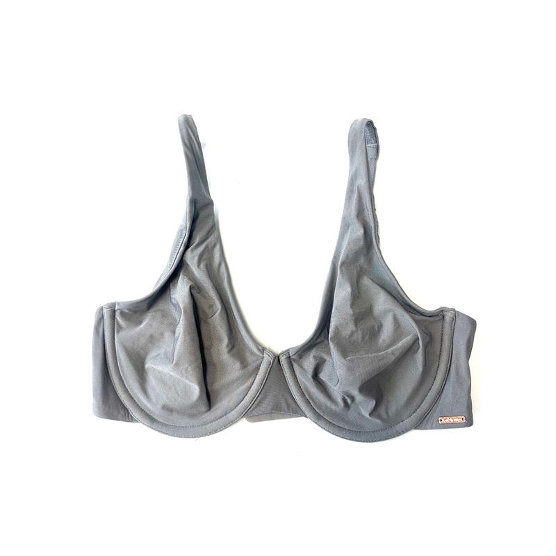 Steel Grey Underwire Bra – 34C