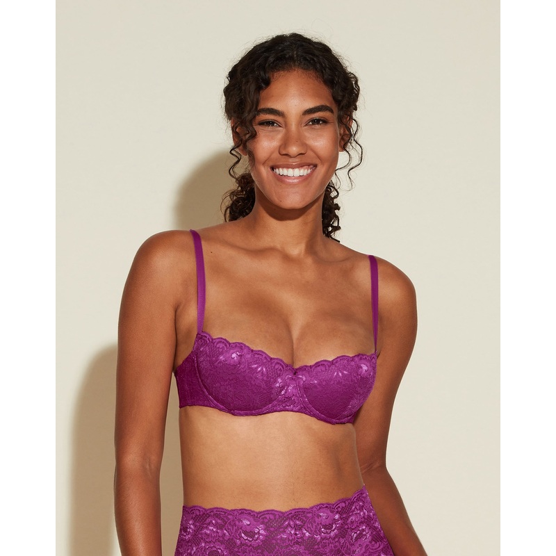 Sujetador Push-Up Pushie Swiss Beet 75A