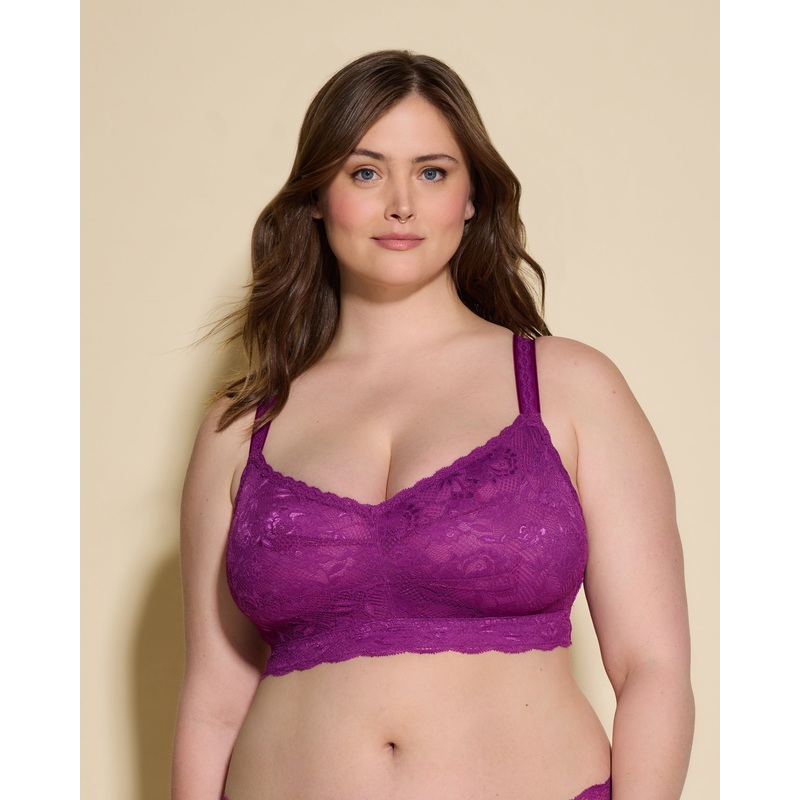 Super Curvy Sweetie Bralette Swiss Beet XS