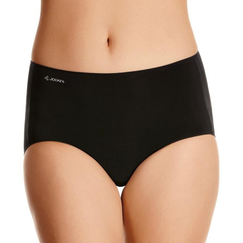 Jockey No Panty Line Promise Tactel Full Brief – Black XS