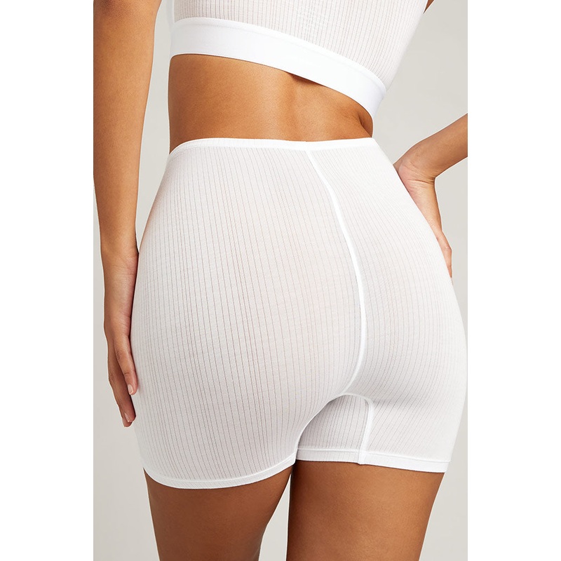 Whipped Boxer in White XS White Single
