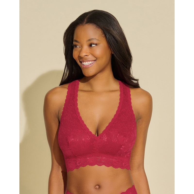 Bralette Curvy Racie Con Spalline Incrociate Bralette Fragolino P