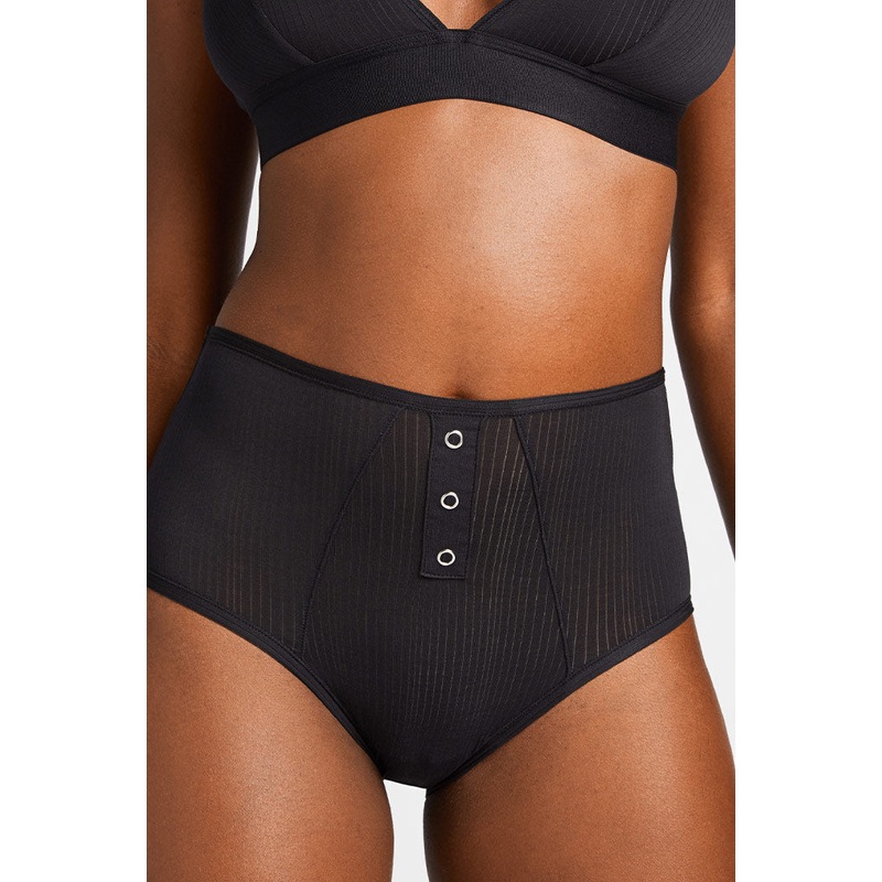 Whipped High Rise in Black XS Black Single