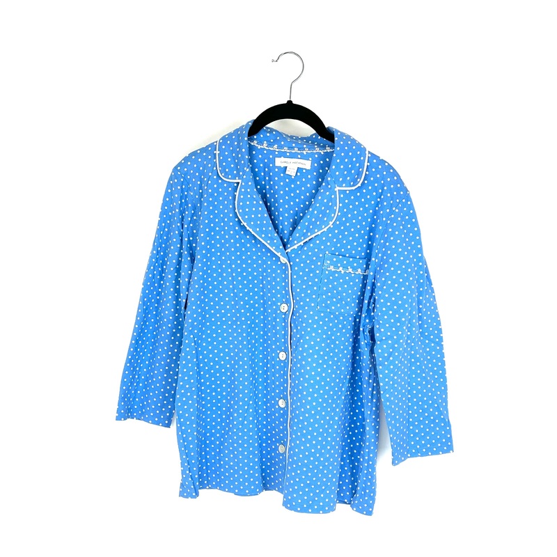 Polka Dot Sleep Shirt-  Small