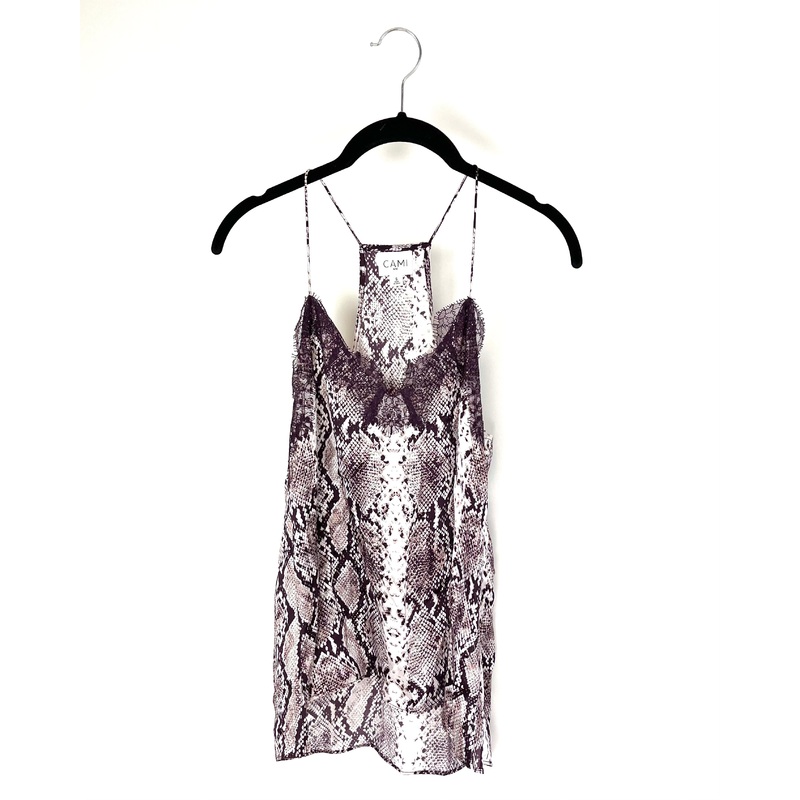 Purple Snake Print Tank – Size 4-6
