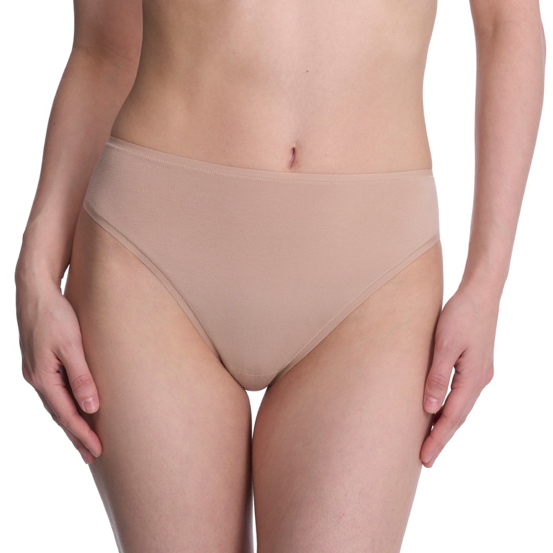 Bliss Bare Cotton High Cut Brief – 772346 S NEUTRAL