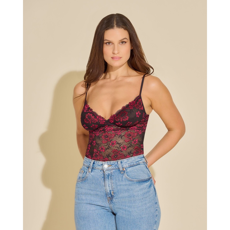 Bodysuit Black/Fragolino S