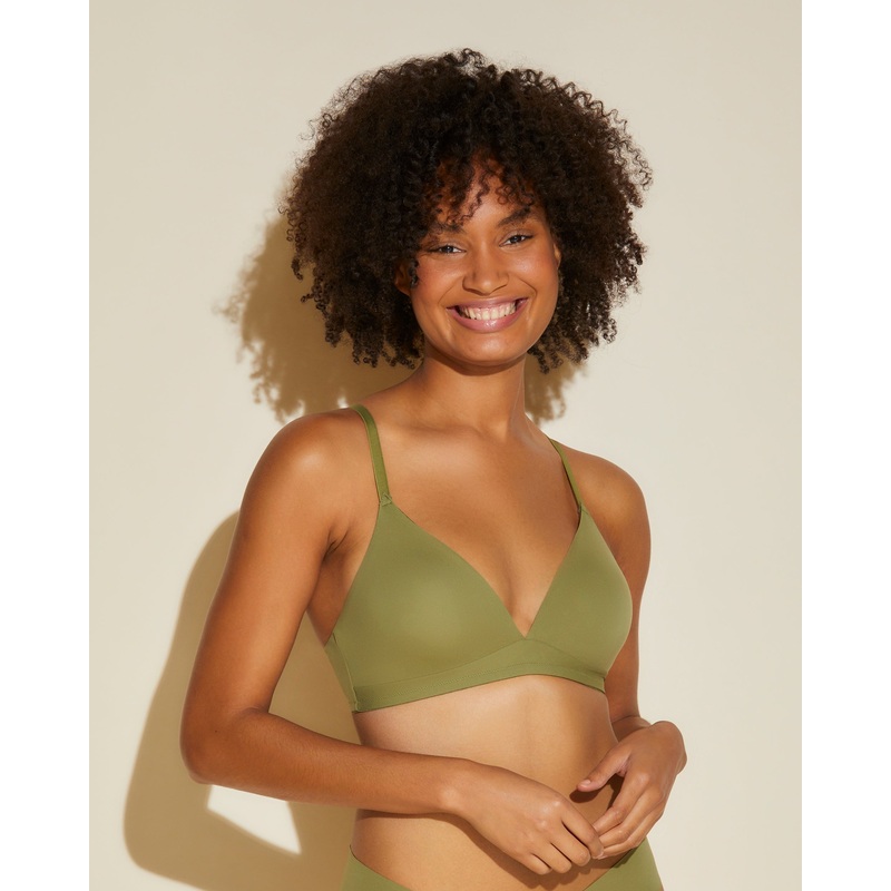Bralette A Triangolo Alto Aloe S