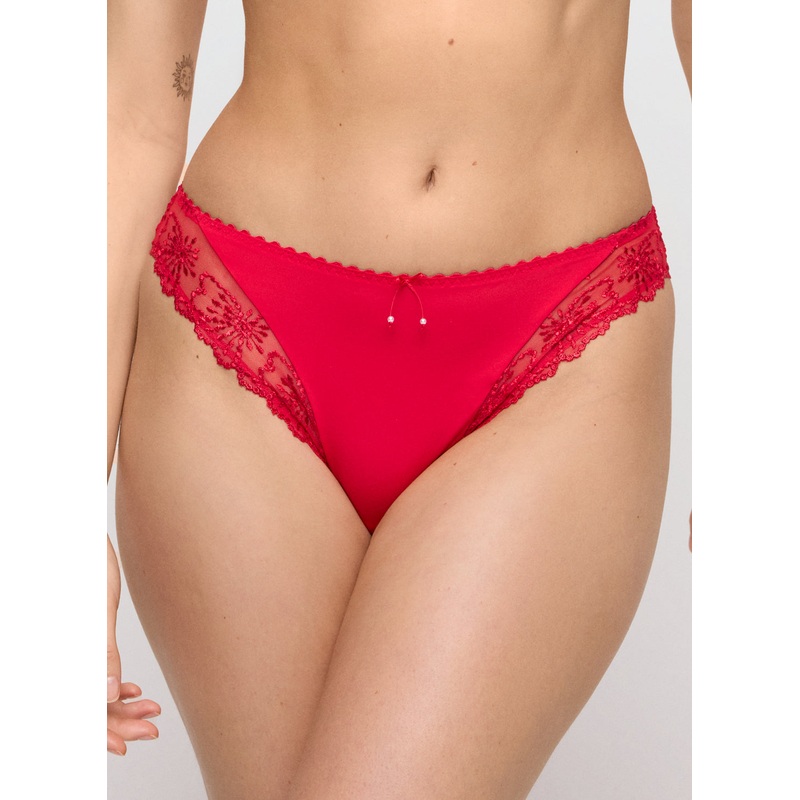 Jane True Red Italian Briefs True Red XS
