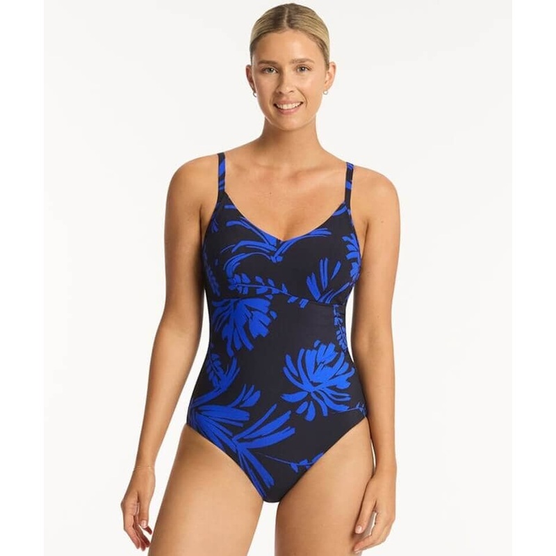 Sea Level Tradewind DD-E Cup One Piece Bralette – Night Sky 6
