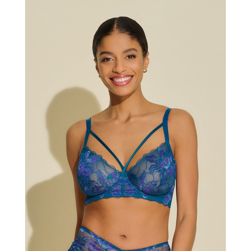 Soutien-Gorge  Armatures Demi-Bonnet Mirtillo 85B