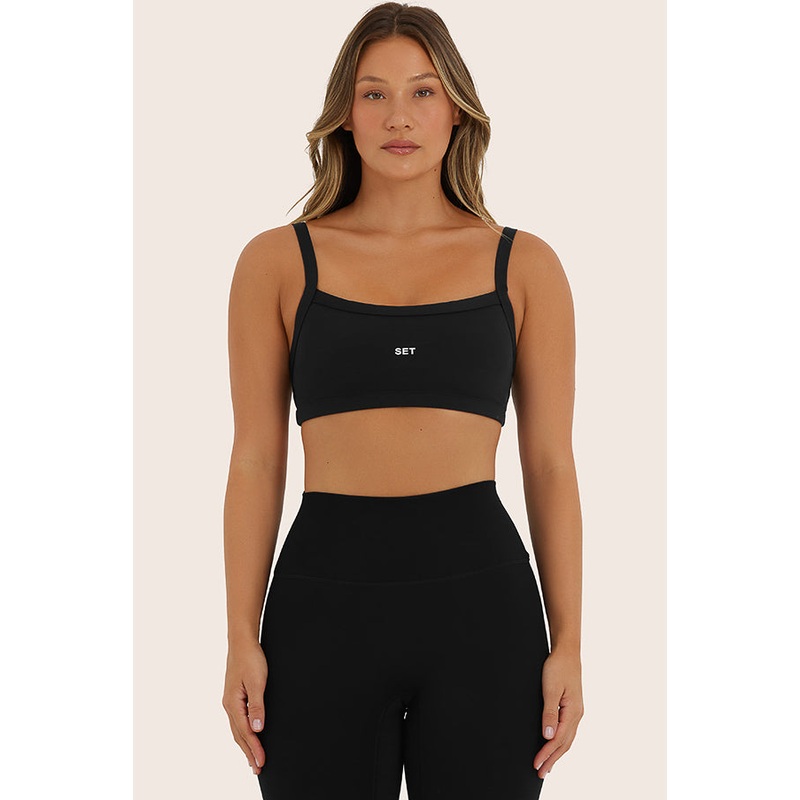 SPORTBODY SPORTY SCOOP BRA – ONYX Onyx XS