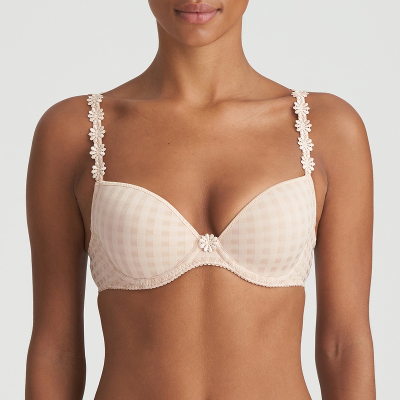 Avero Caffe Latte Padded Plunge Bra Caffe Latte 32B