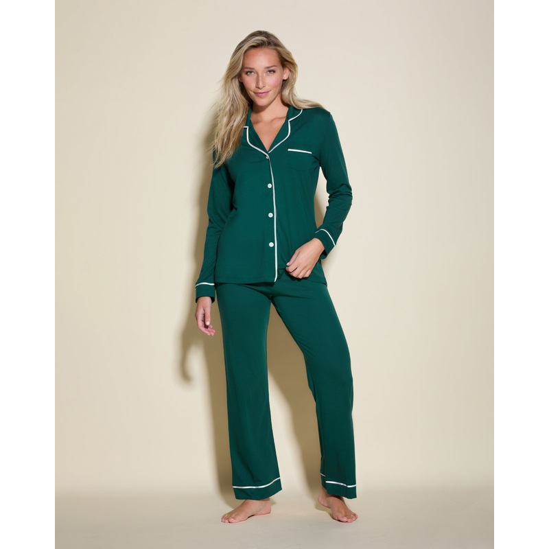 Conjunto De Pijama Con Camisa De Manga Larga Y Pantalones Congo/Ivory XS