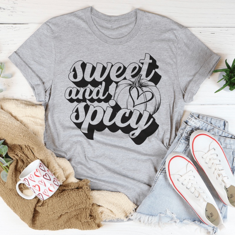 Sweet And Spice Tee Athletic Heather S