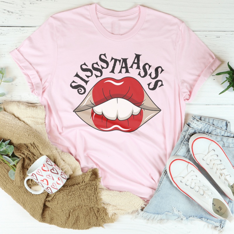 Sisstaasss Tee Pink S
