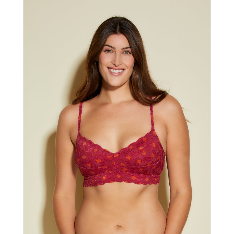 Beauty Sweetie Bralette Diamond Deep Ruby S