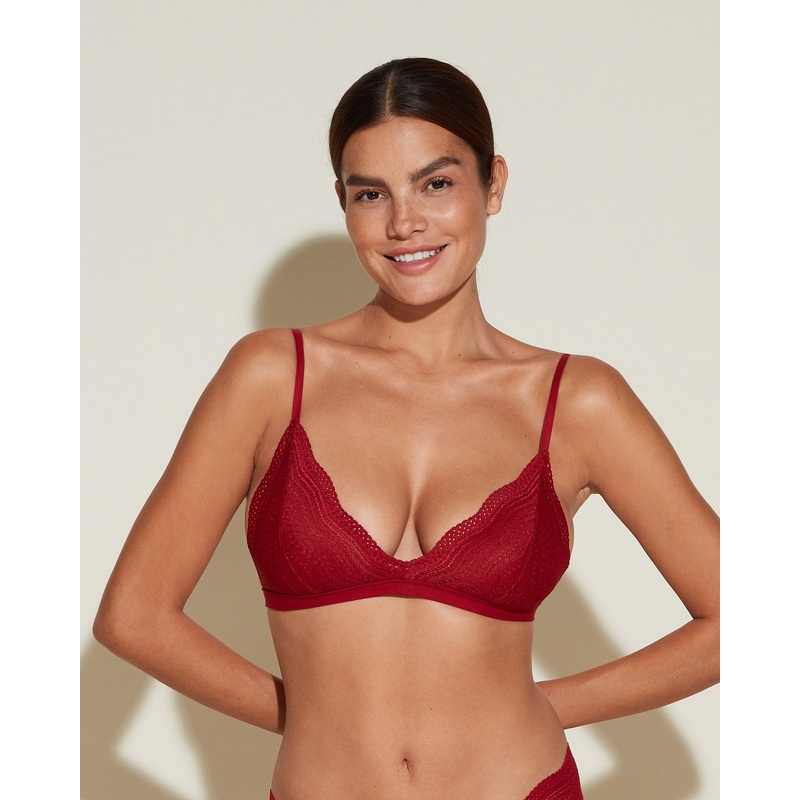 Bralette Sindoor Red P