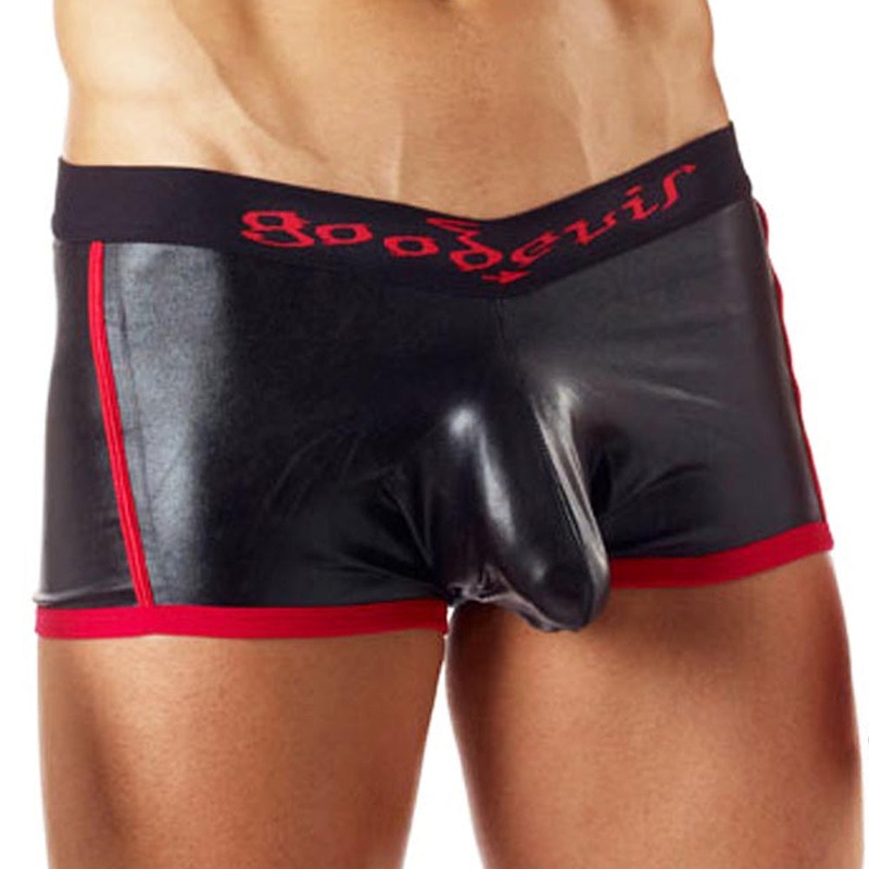 Good Devil GD5018  Glory Hole Boxer Small Black/Red