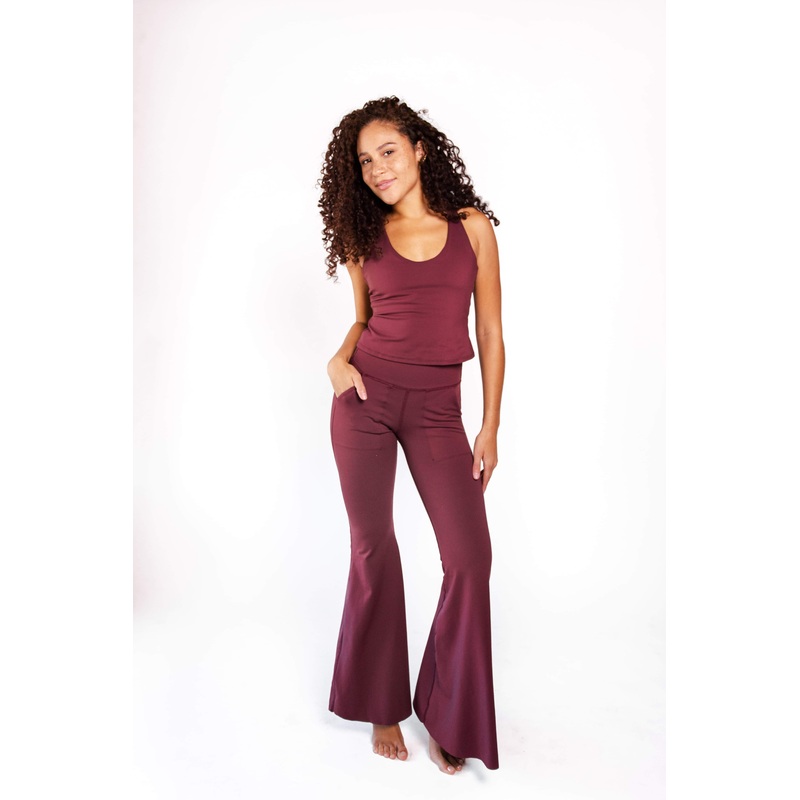 Vitality Tank – Maroon 2XS