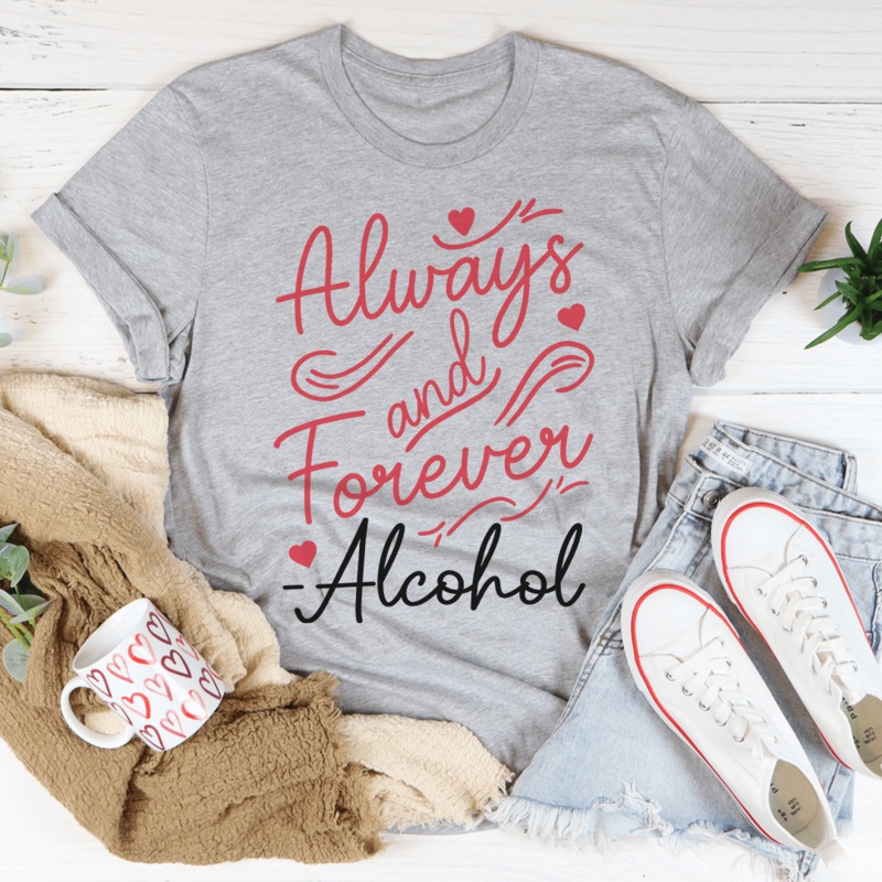 Always And Forever Tee Athletic Heather S