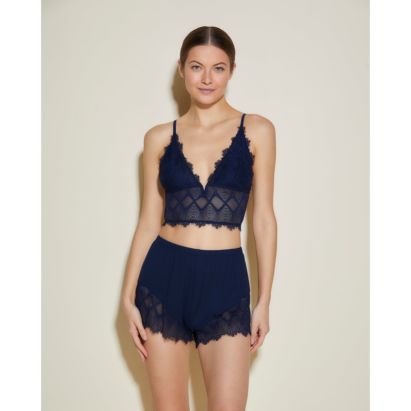 Cami & Boxer Navy S
