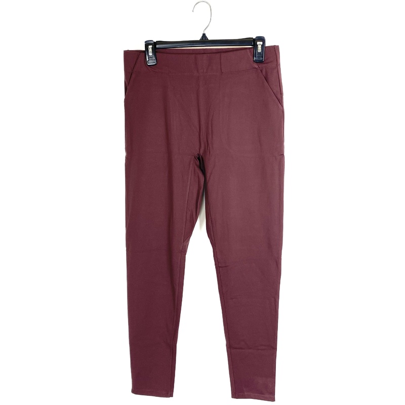 Brown Leggings with Pockets – Small