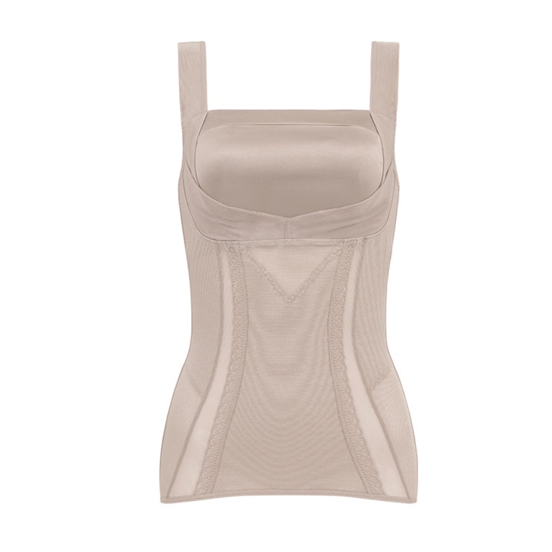 Easy Slim Satin Bust-Up Shaper 24 S (US XS) Black