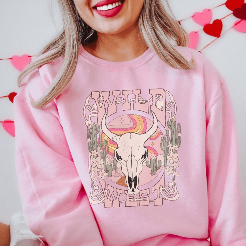 Wild West Sweatshirt Black S