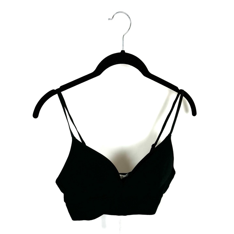 Black Padded Stretchy Bra – Small
