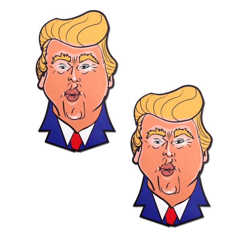 Donald J Trump Pasties DJT Nipple Covers by Pastease