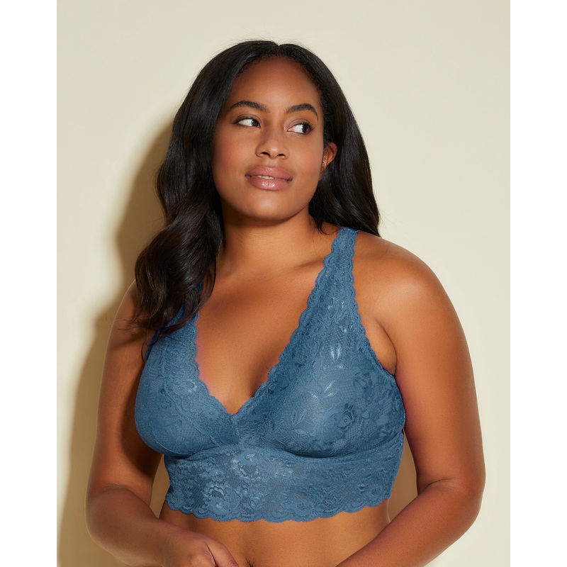 Plungie Longline Bralette In Erweiterten Plus Sizes Malawi 1X