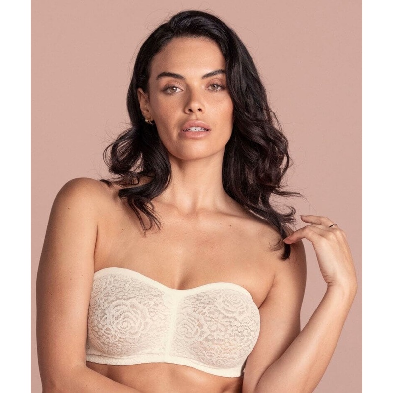 Wacoal Halo Lace Strapless Bra – Ivory 32B