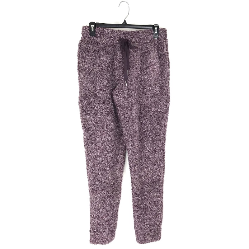 Purple Fleece Sweatpants – Small