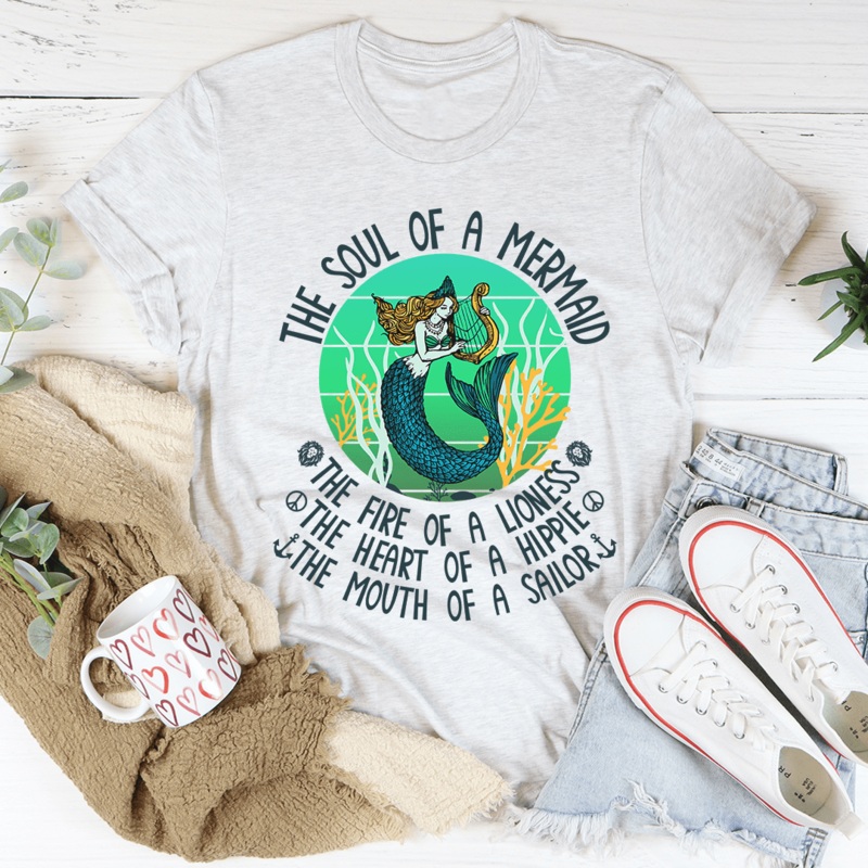 The Soul Of A Mermaid Tee Ash S